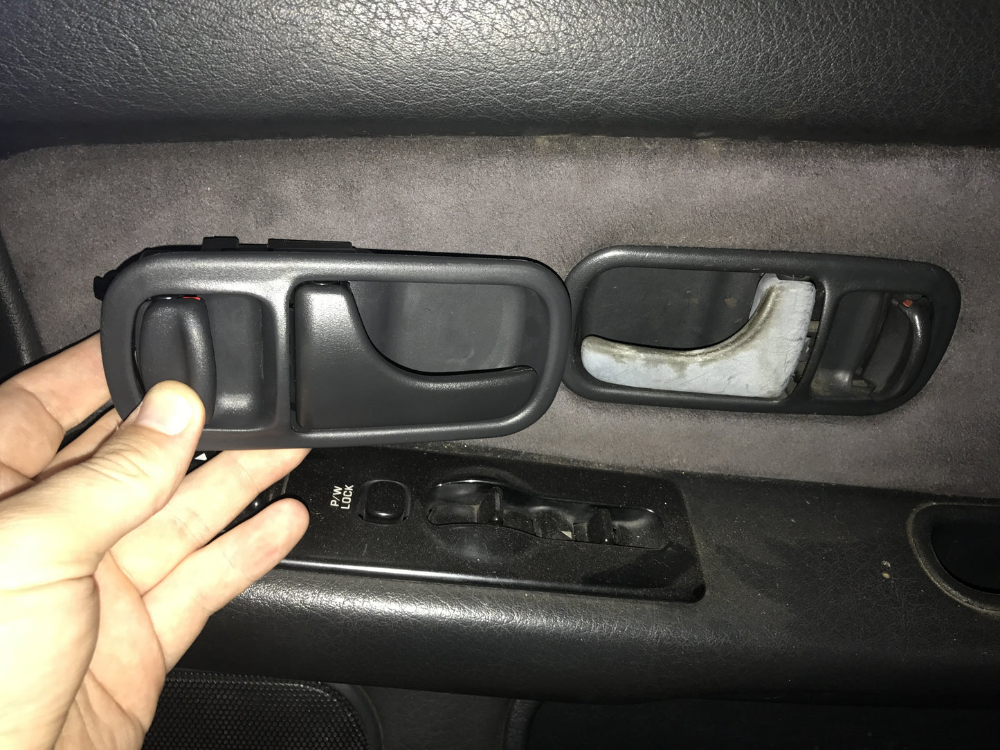 Interior Front Door Handle Set to suit Nissan Skyline R32 GTR / GTS-T / GTS-4 - Trim Code #G - Vega Autosports