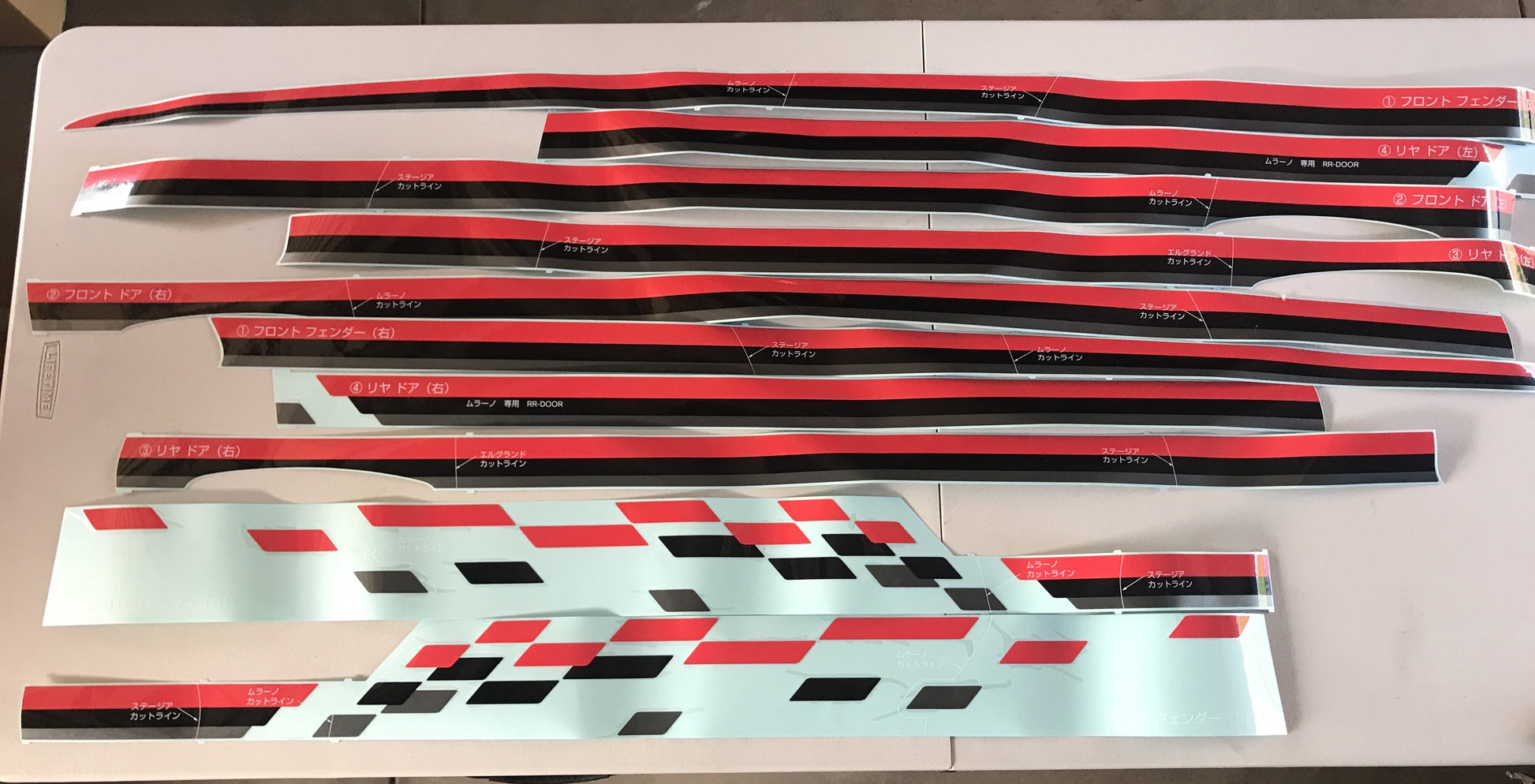 Genuine Nismo Stripe Set to suit Stagea - Vega Autosports
