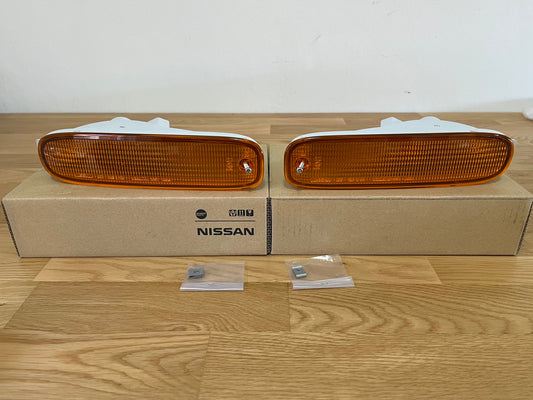 Front Indicator Set Rhs / Lhs To Suit Nissan Silvia S14 Adm Models Electrical