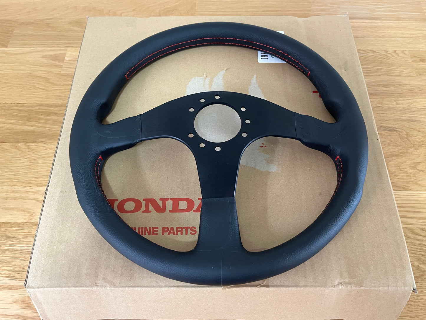 Steering Wheel (Red Stitch) To Suit Honda Nsx Na1 Nsx-R And Suspension