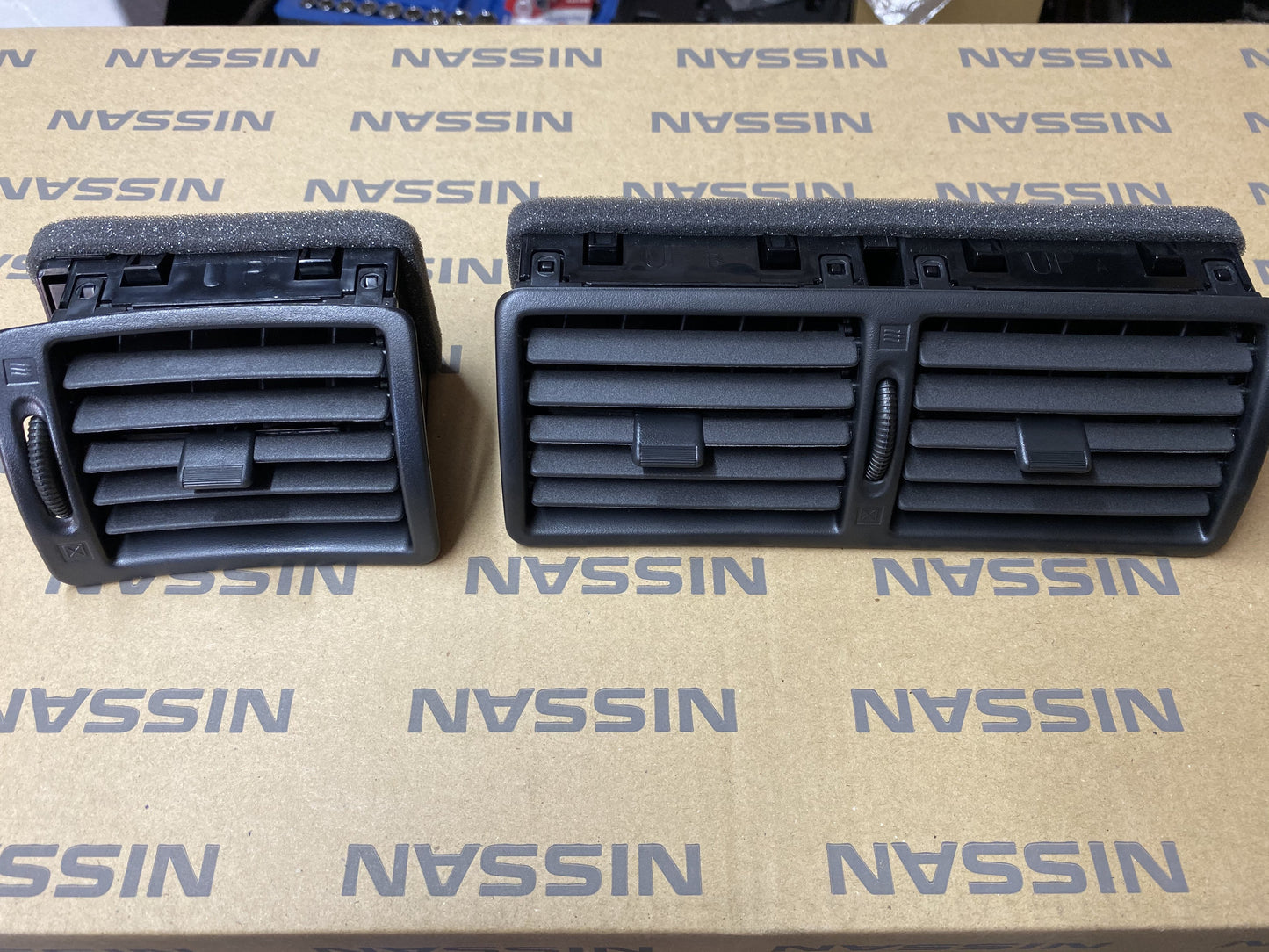 Special Deal - Centre / Passenger Dash Vents to suit Nissan Skyline R32 GTR / GTS-T / GTS-4 - Vega Autosports
