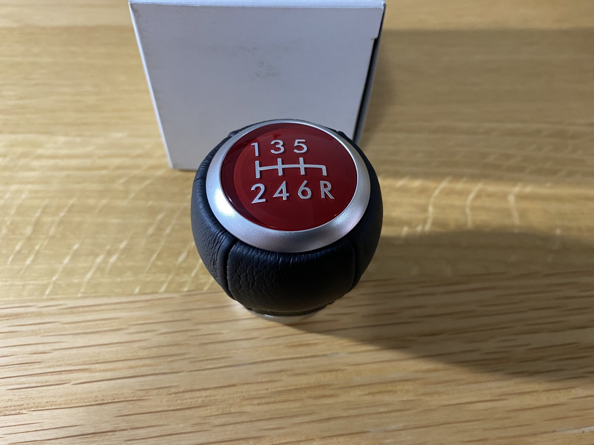 STi Leather Shift Knob (6MT) to suit Subaru WRX STi VAB 2015-2019 - Vega Autosports