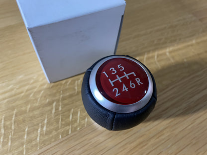 STi Leather Shift Knob (6MT) to suit Subaru WRX STi VAB 2015-2019 - Vega Autosports