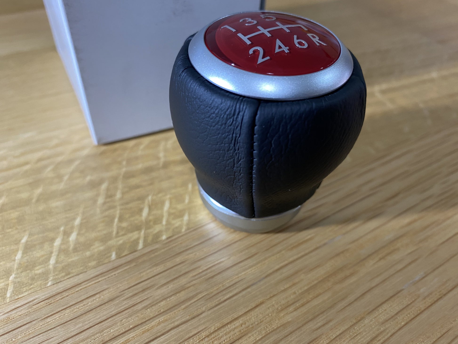 STi Leather Shift Knob (6MT) to suit Subaru WRX STi VAB 2015-2019 - Vega Autosports