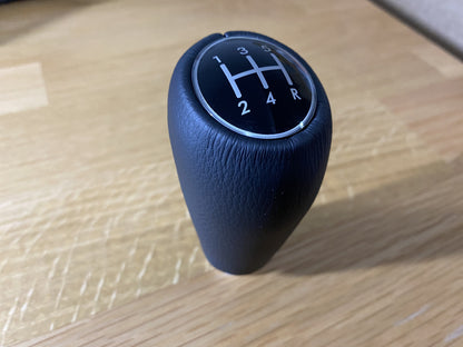 Leather Shift Knob 5 MT to suit Subaru Impreza WRX STi 2008-2020 VA VAB GR GV - Vega Autosports