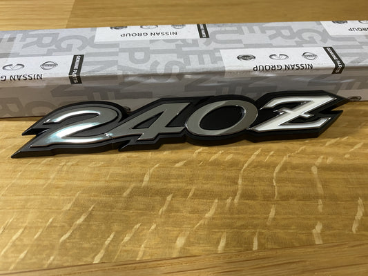 '240Z' Tail Gate Emblem to suit Datsun 240Z 1970-1974 - Vega Autosports