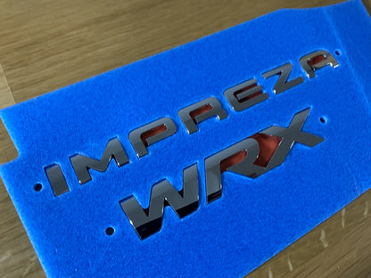 'Impreza WRX' Rear Emblem Set to suit Subaru Impreza WRX 2008-2014 GH - Vega Autosports