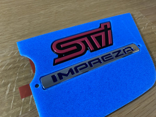'Impreza STi' Rear Trunk Emblem Badge to suit Subaru Impreza WRX STI 06-07 - Vega Autosports