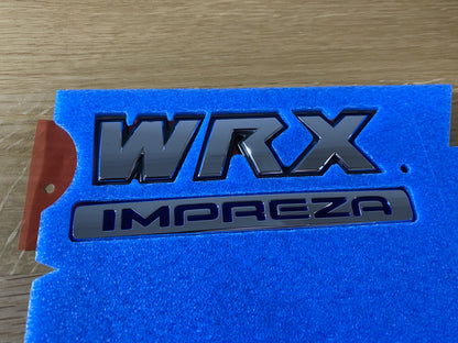"WRX Impreza" Trunk Emblem to suit Surbaru Impreza WRX 2006-2007 - Vega Autosports