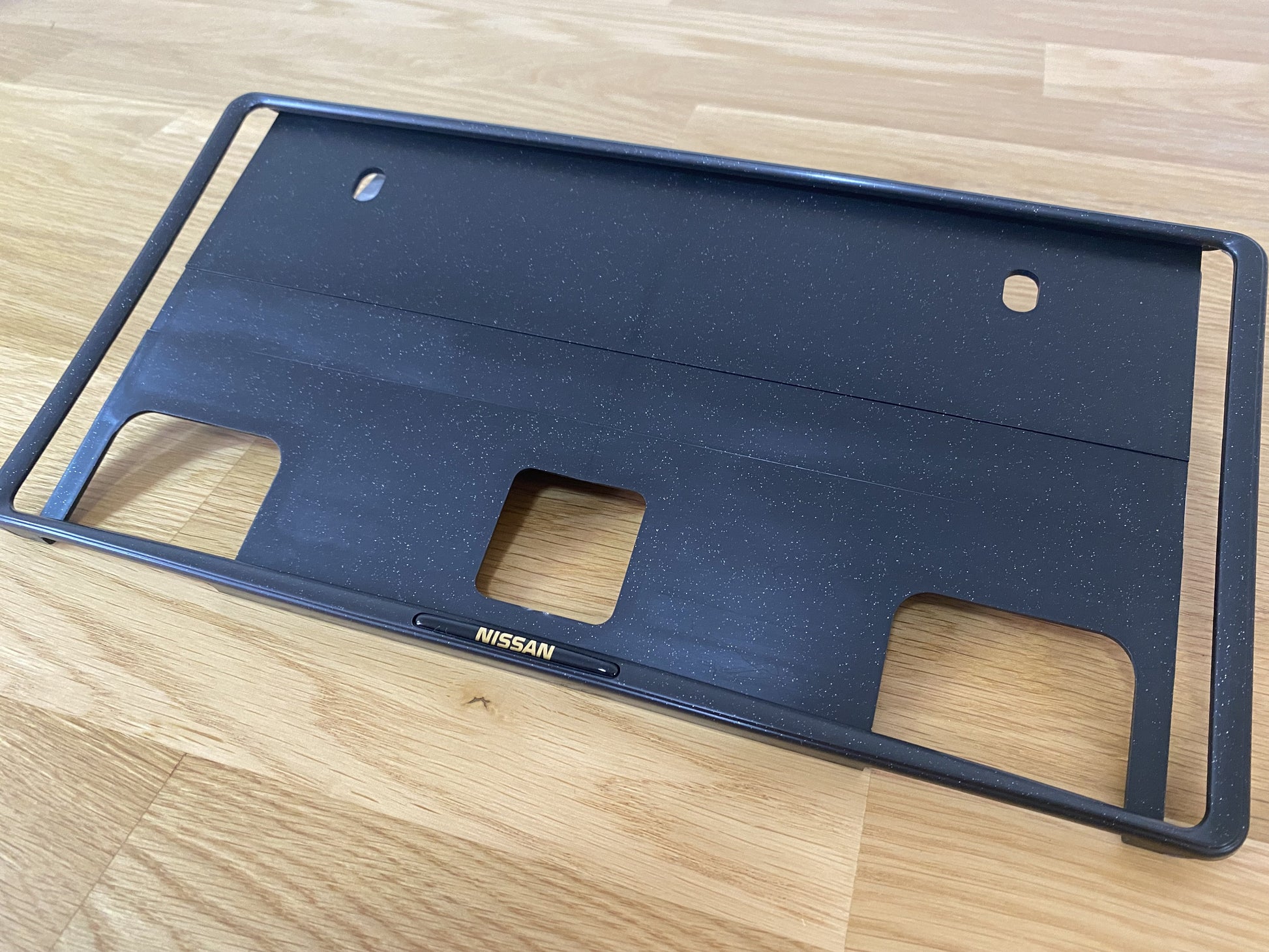 Genuine Nissan Front Or Rear License Plate Surround Exterior