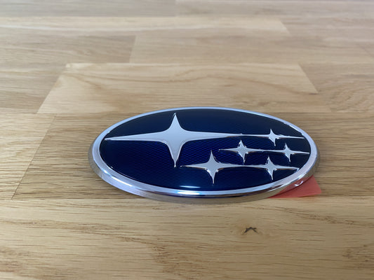 Rear Boot (Blue) Badge Emblem To Suit Subaru Impreza Gd 05-07 Wrx Sti Emblems Badges And Decals