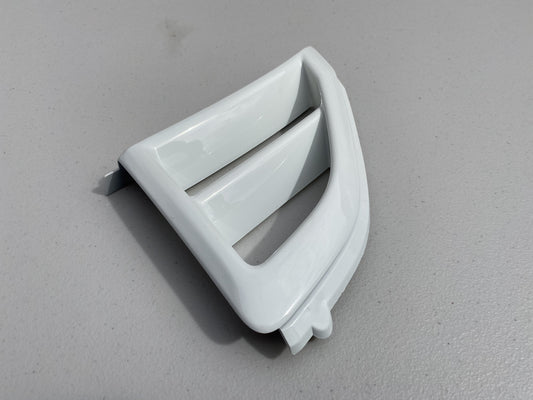 Driver Side Bumper Vent (White) to suit Mitsubishi Lancer Evolution 6.5 TME CP9A - Vega Autosports