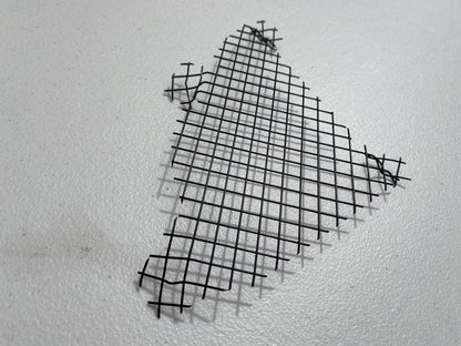 Driver Side Bumper Vent Mesh to suit Mitsubishi Lancer Evolution 6.5 TME CP9A - Vega Autosports