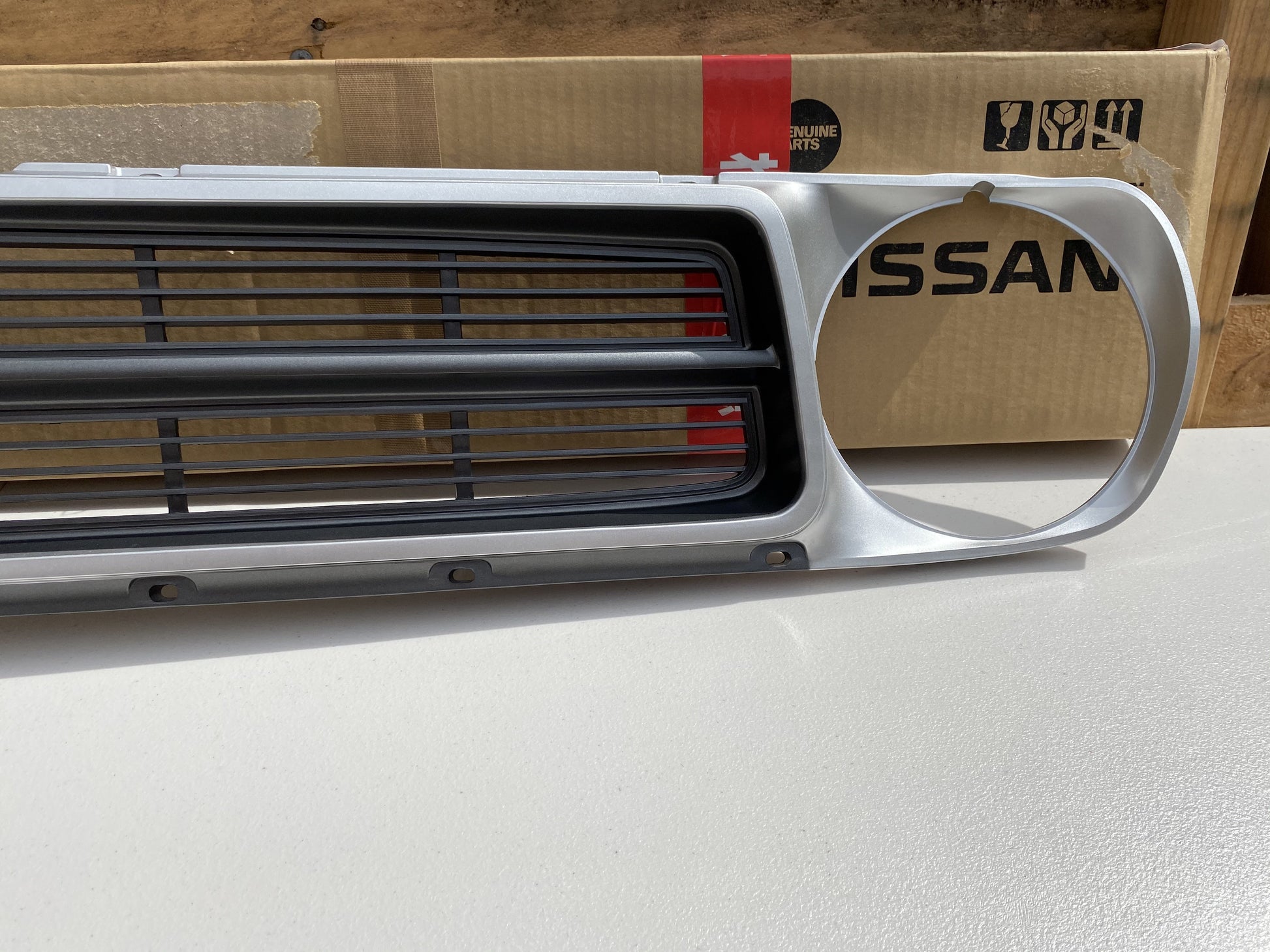 Genuine Nissan DATSUN 1200 Radiator Grille to suit Datsun B110 B120 Ute Sunny Truck GX5 - Vega Autosports
