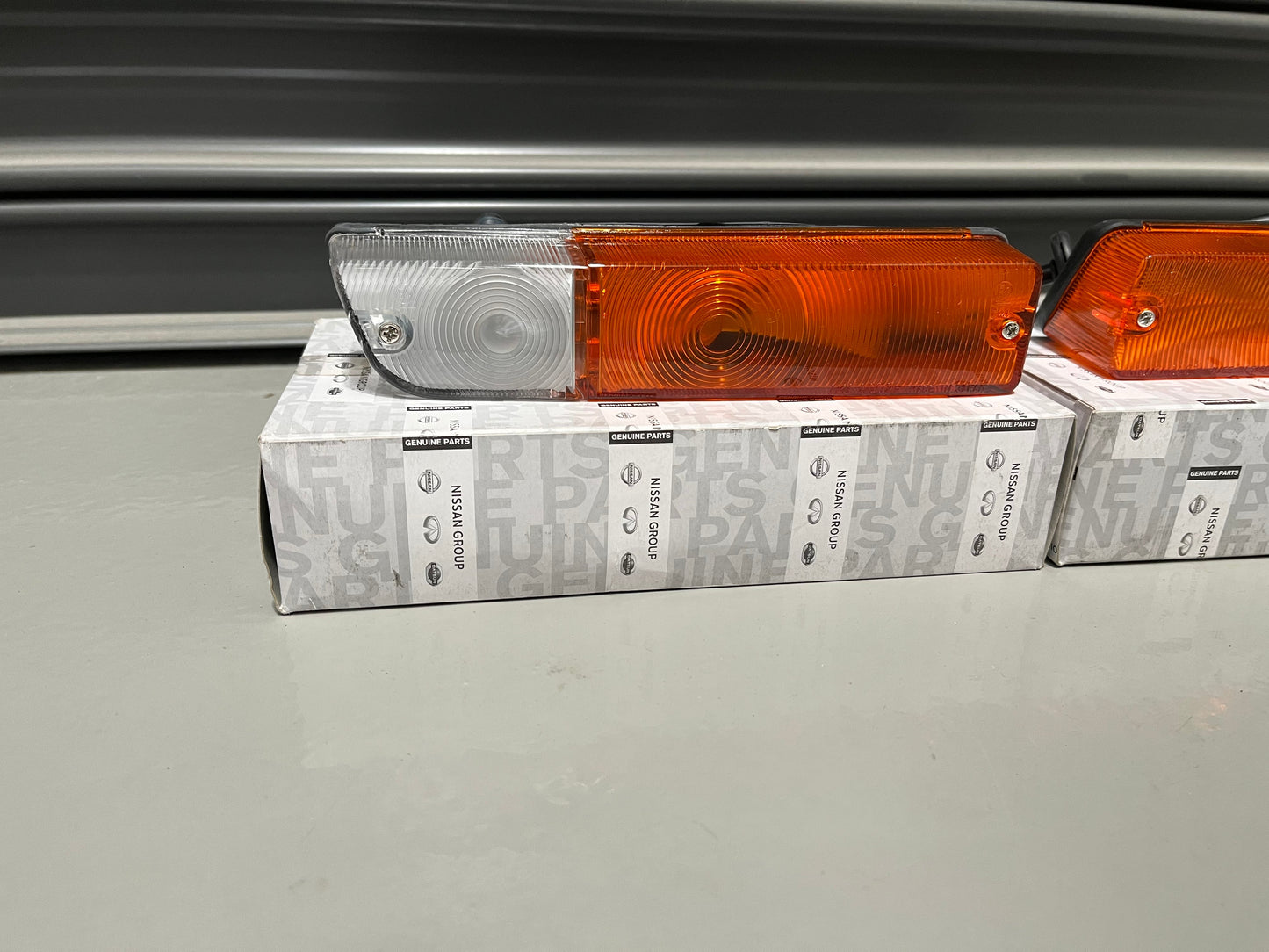 Front Combination Lamp Set RHS / LHS to suit Datsun 1200 Ute USDM / ADM B110 B120 Ute - Vega Autosports