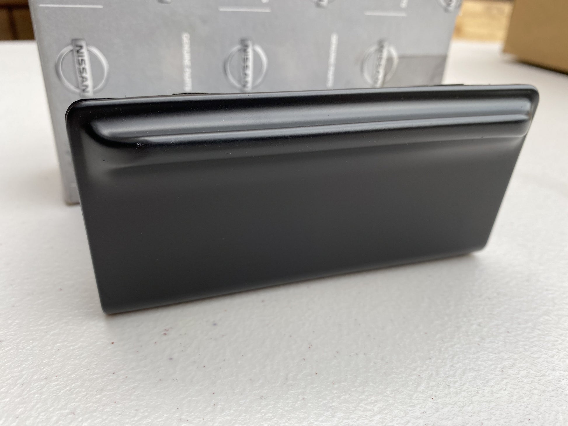 Genuine Nissan Early Model Ashtray (Front Smooth Black) to suit Nissan Skyline R32 GTR / GTS-T / GTS-4 - Vega Autosports