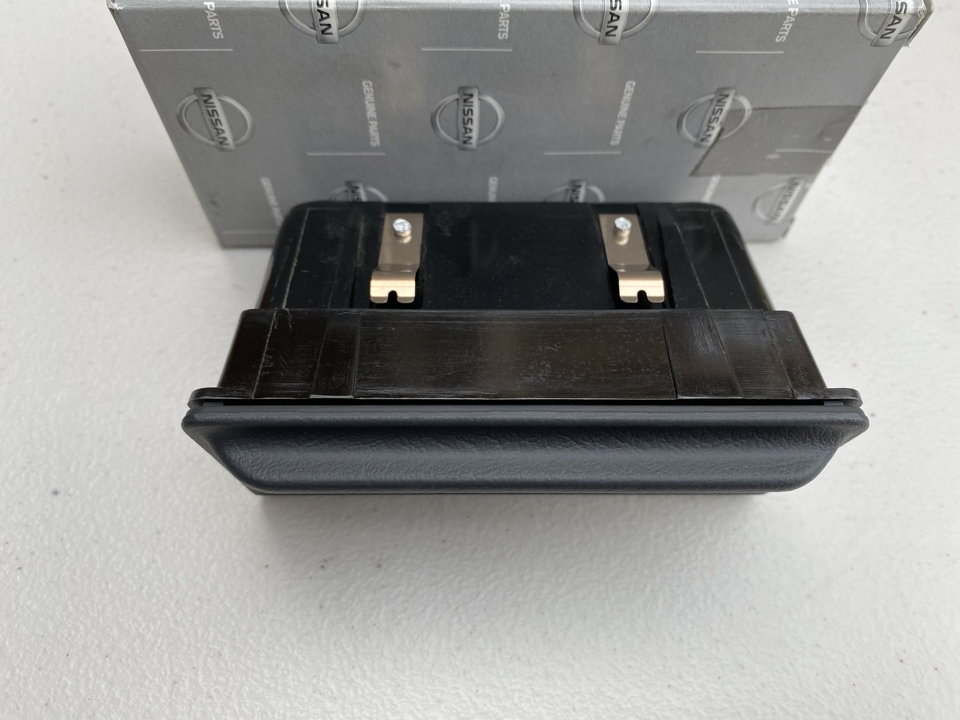 Late Model Ashtray (Front Textured Gray) to suit Nissan R32 GTR / GTS-T / GTS-4  **Discontinued, Limited stock left ** - Vega Autosports