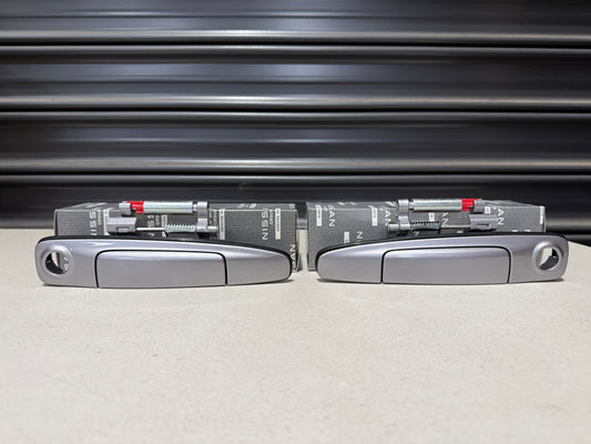 Front Outer Door Handle Assembly (RHS & LHS) KV2 to suit Nissan Skyline R34 GTR / GT-T / GT-V - Vega Autosports