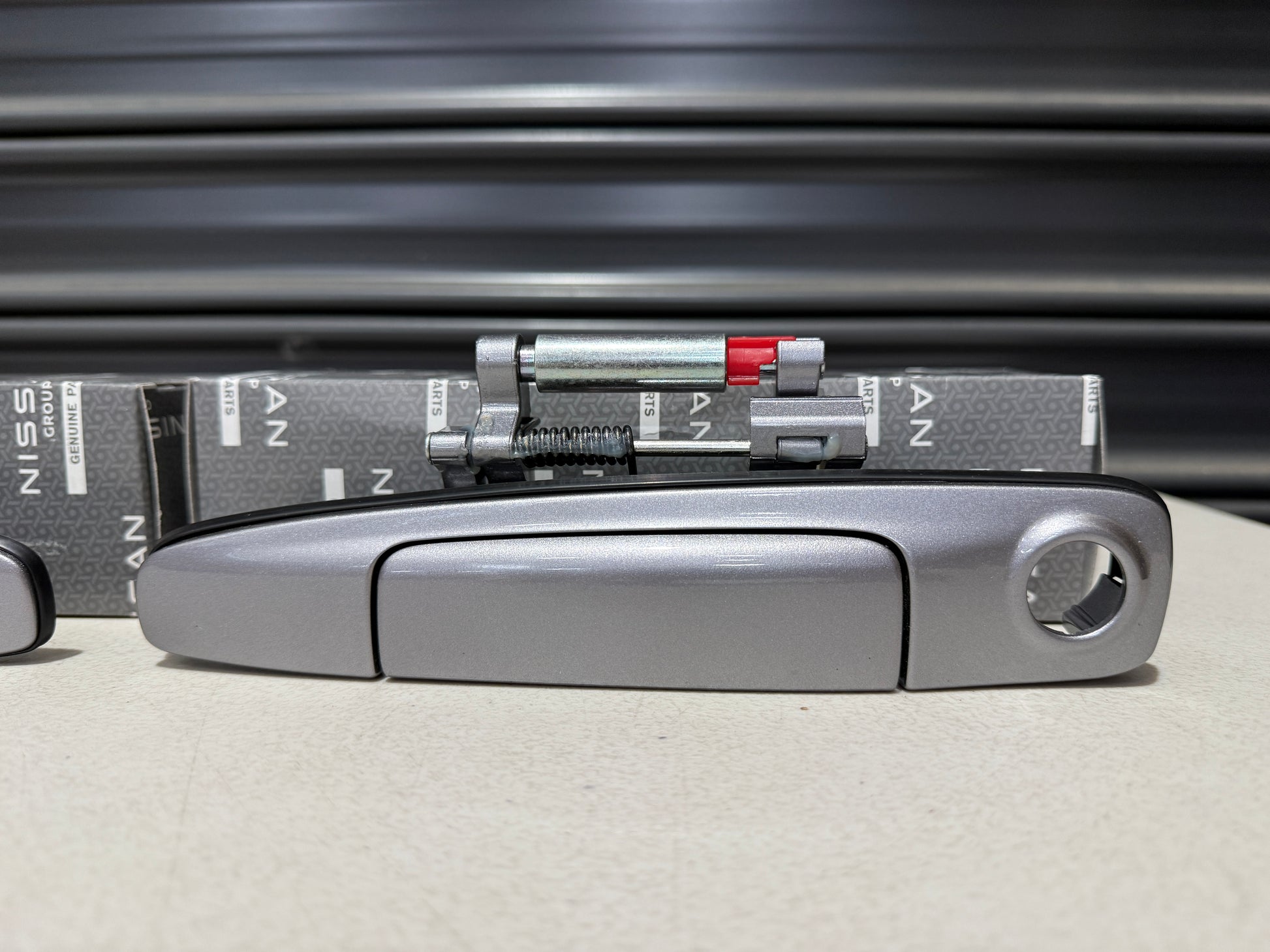 Front Outer Door Handle Assembly (RHS & LHS) KV2 to suit Nissan Skyline R34 GTR / GT-T / GT-V - Vega Autosports