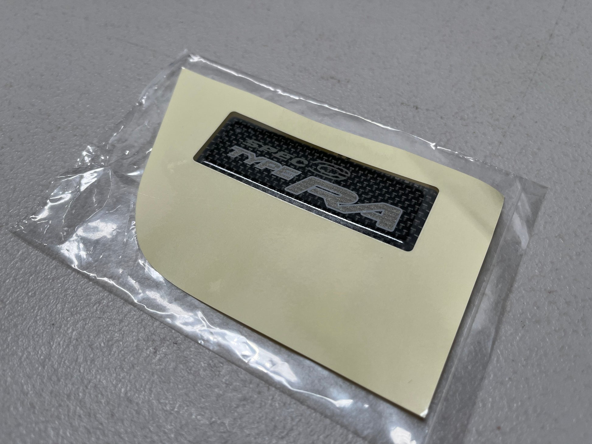 "Spec C Type RA" Boot Emblem to suit Subaru WRX STI GDB Spec C 02-07 - Vega Autosports