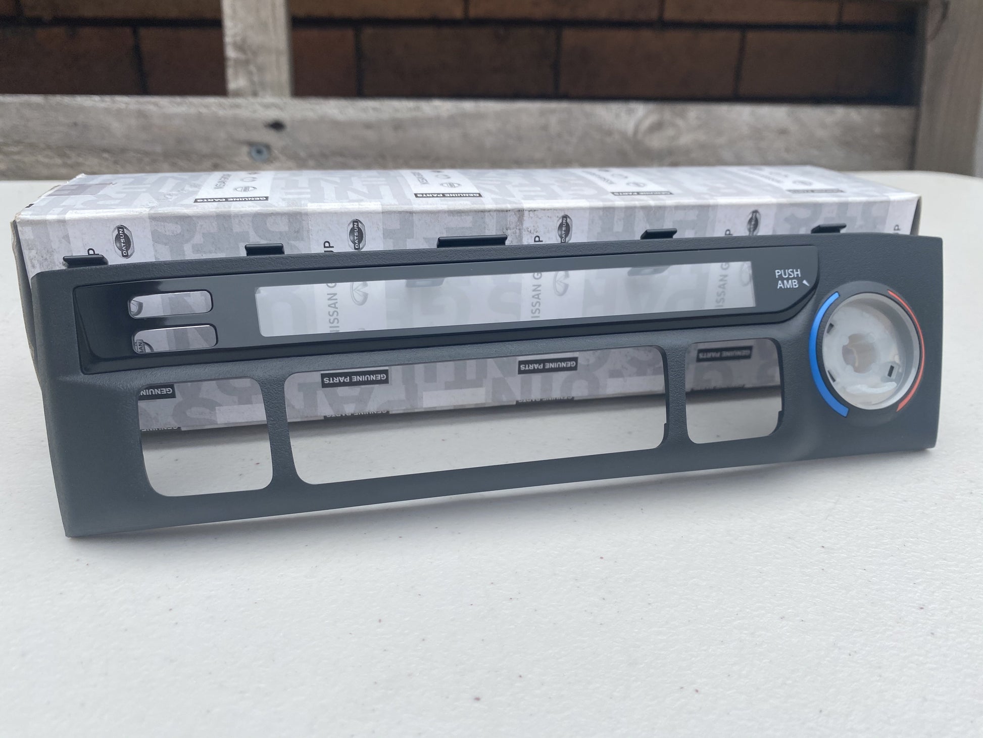 A/C Control Panel Finisher to suit Nissan Skyline R34 GTR (Early) 02.1999 - 08.2000. - Vega Autosports