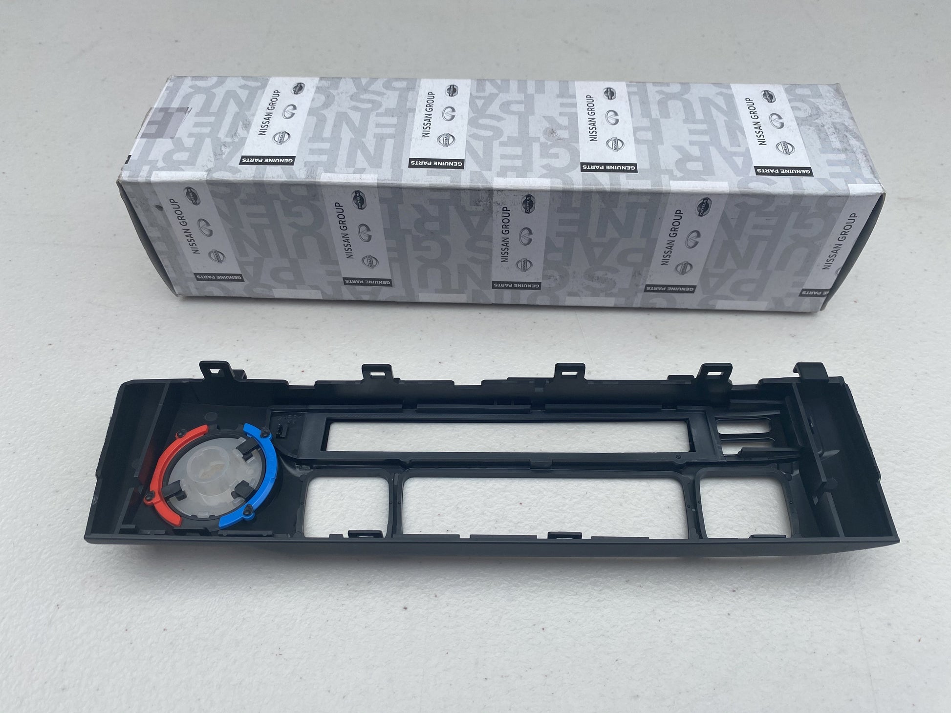 A/C Control Panel Finisher to suit Nissan Skyline R34 GTR (Early) 02.1999 - 08.2000. - Vega Autosports