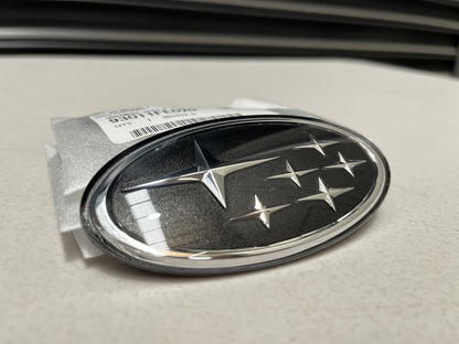 Front Grille Emblem (Black) To Suit Subaru Wrx Gg Gd Outback Rs 2002 Emblems Badges And Decals