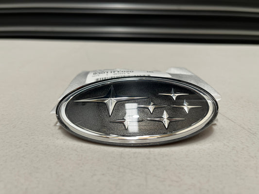 Front Grille Emblem (Black) To Suit Subaru Wrx Gg Gd Outback Rs 2002 Emblems Badges And Decals