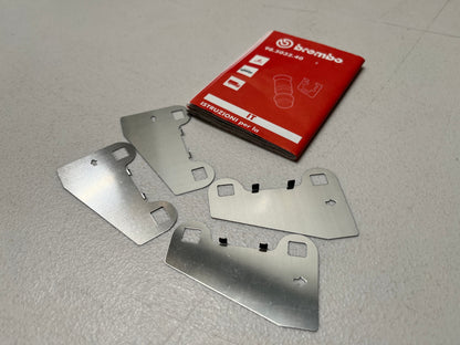 Brembo Rear Brake Pad Shim Set To Suit Mitsubishi Lancer Evolution 5 - 9 Cp9A Ct9A Brakes