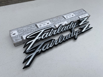 'Fairlady Z' Emblem Set to suit Datsun 240Z S30 - Vega Autosports