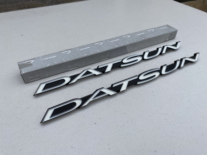 'Datsun' Front Fender Emblem Set to suit Nissan Datsun 240Z - Vega Autosports