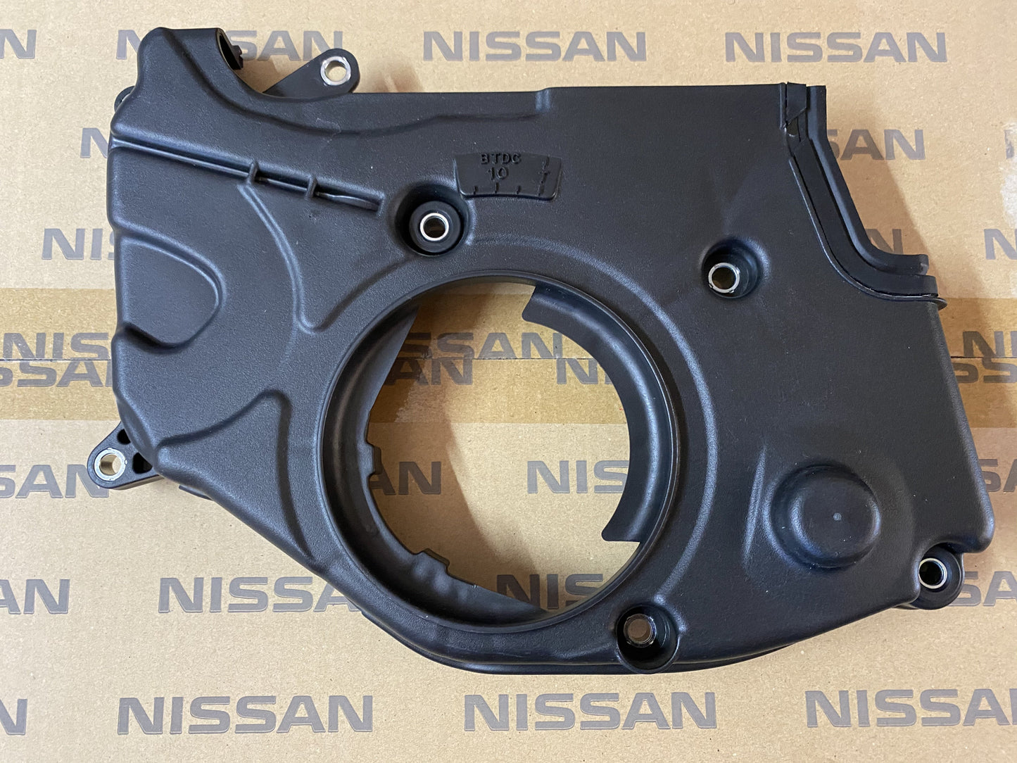 Genuine Mitsubishi Lower Engine Timing Cover to suit Mitsubishi Lancer Evolution 4 / 5 / 6 / 6.5 - Vega Autosports