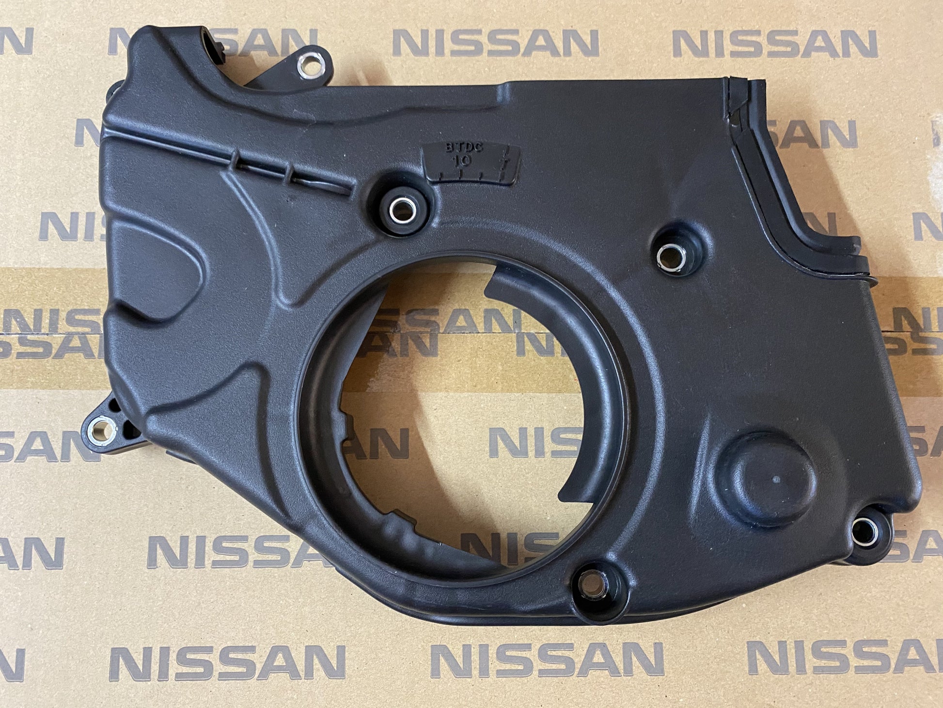 Genuine Mitsubishi Lower Engine Timing Cover to suit Mitsubishi Lancer Evolution 4 / 5 / 6 / 6.5 - Vega Autosports