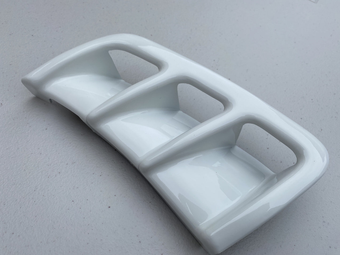 Driver Side Bumper Vent (White) to suit Mitsubishi Lancer Evolution 6 RS CP9A - Vega Autosports