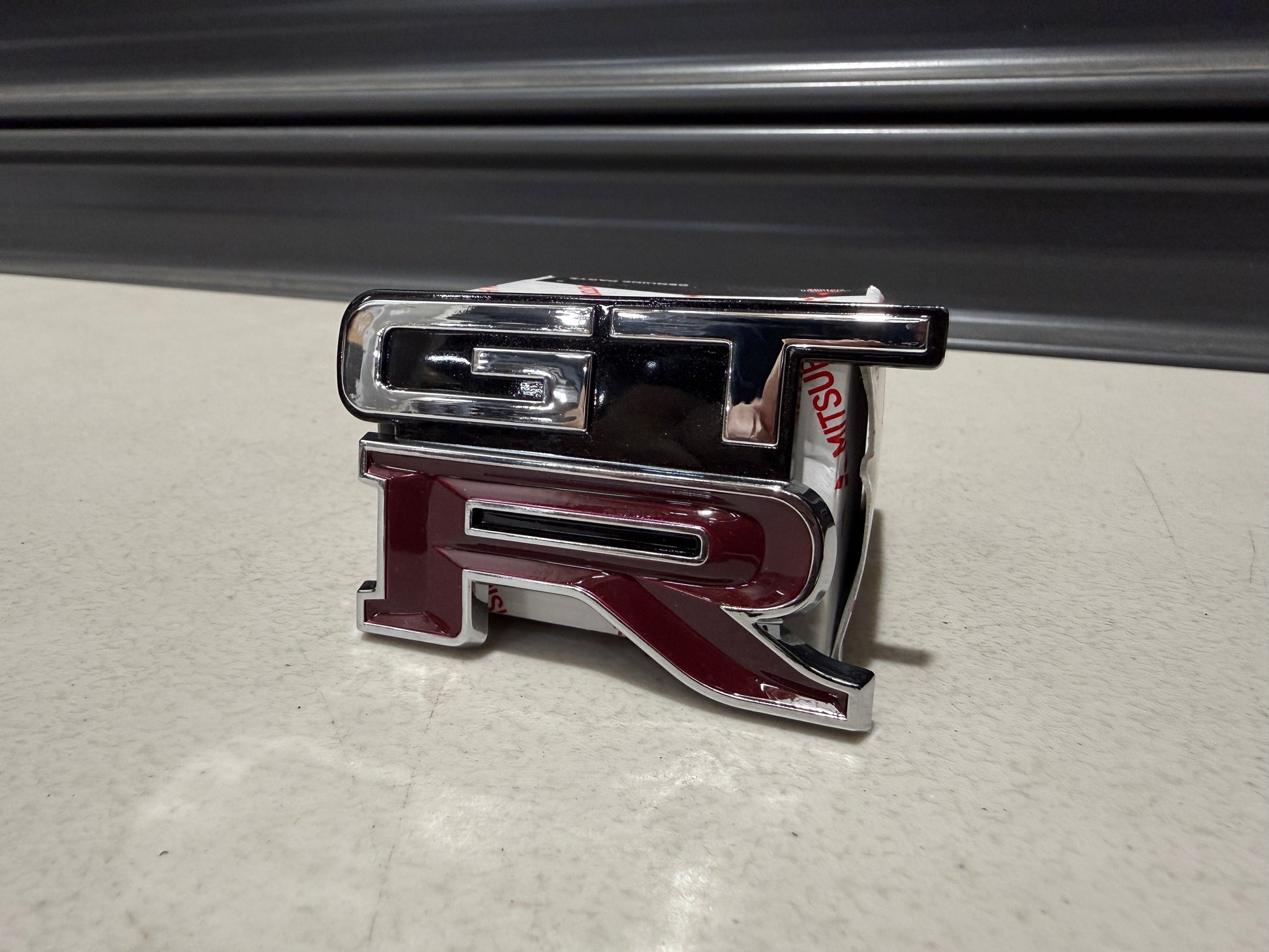 GTR Boot Lid Badge (Replica) to suit Nissan Skyline R32 GTR (Black Pearl 732) - Vega Autosports