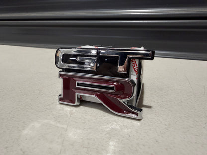 GTR Boot Lid Badge (Replica) to suit Nissan Skyline R32 GTR (Black Pearl 732) - Vega Autosports