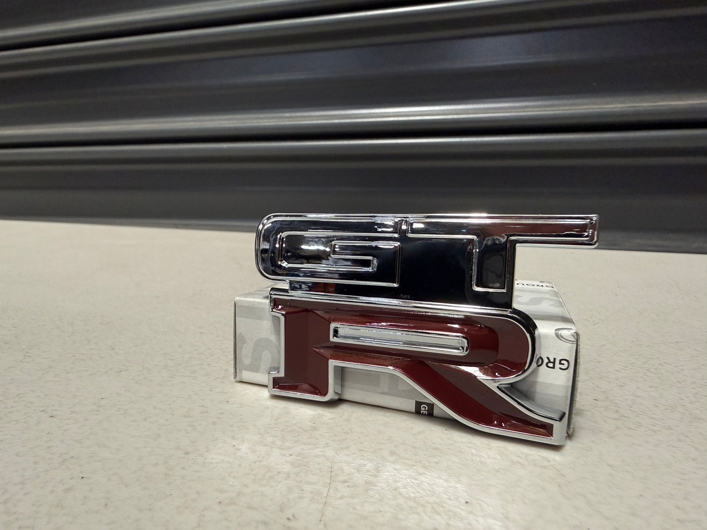 GTR Boot Lid Badge (Replica) to suit Nissan Skyline R32 GTR (Unpainted) - Vega Autosports