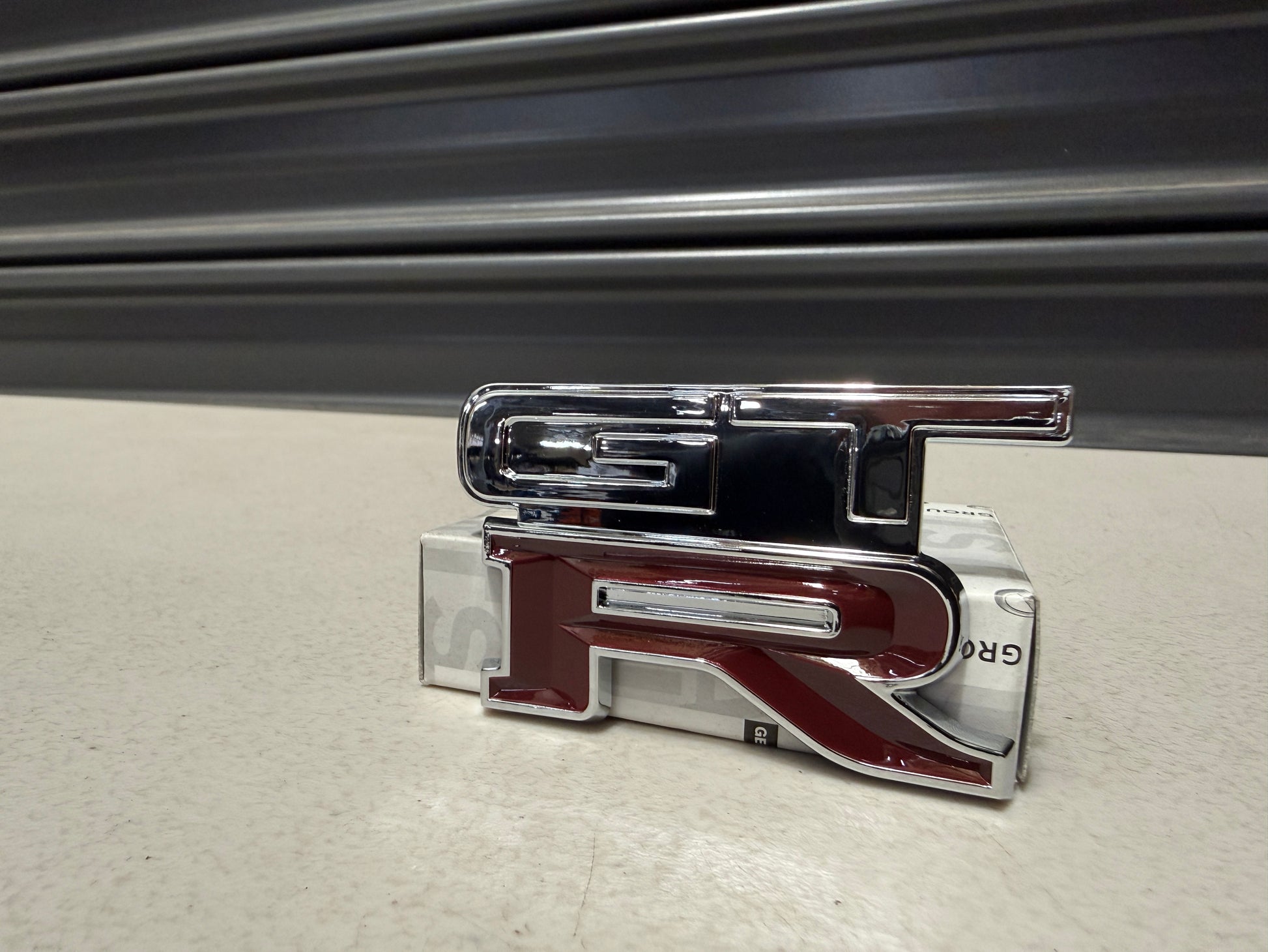 GTR Boot Lid Badge (Replica) to suit Nissan Skyline R32 GTR (Unpainted) - Vega Autosports