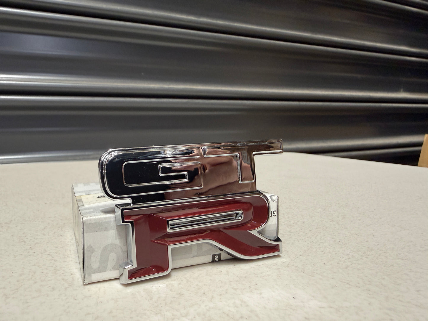 GTR Boot Lid Badge (Replica) to suit Nissan Skyline R32 GTR (Unpainted) - Vega Autosports