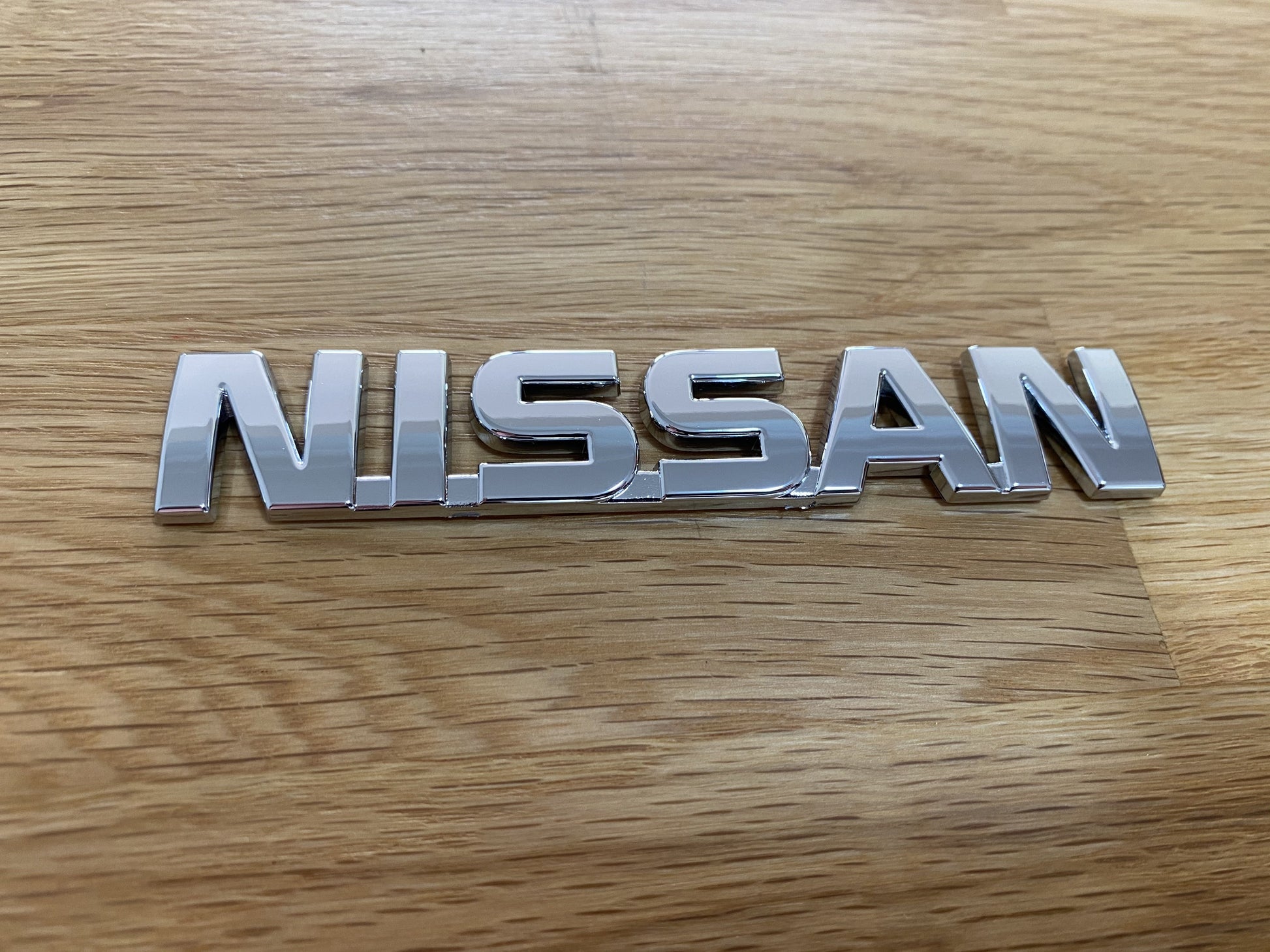 Emblem "Nissan" (Boot Lid) to suit Nissan Skyline R32 GTR - Vega Autosports