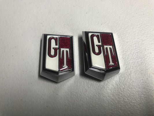 "GT" Fender Emblems to suit Nissan GTR Hakosuka KPGC10 - Vega Autosports