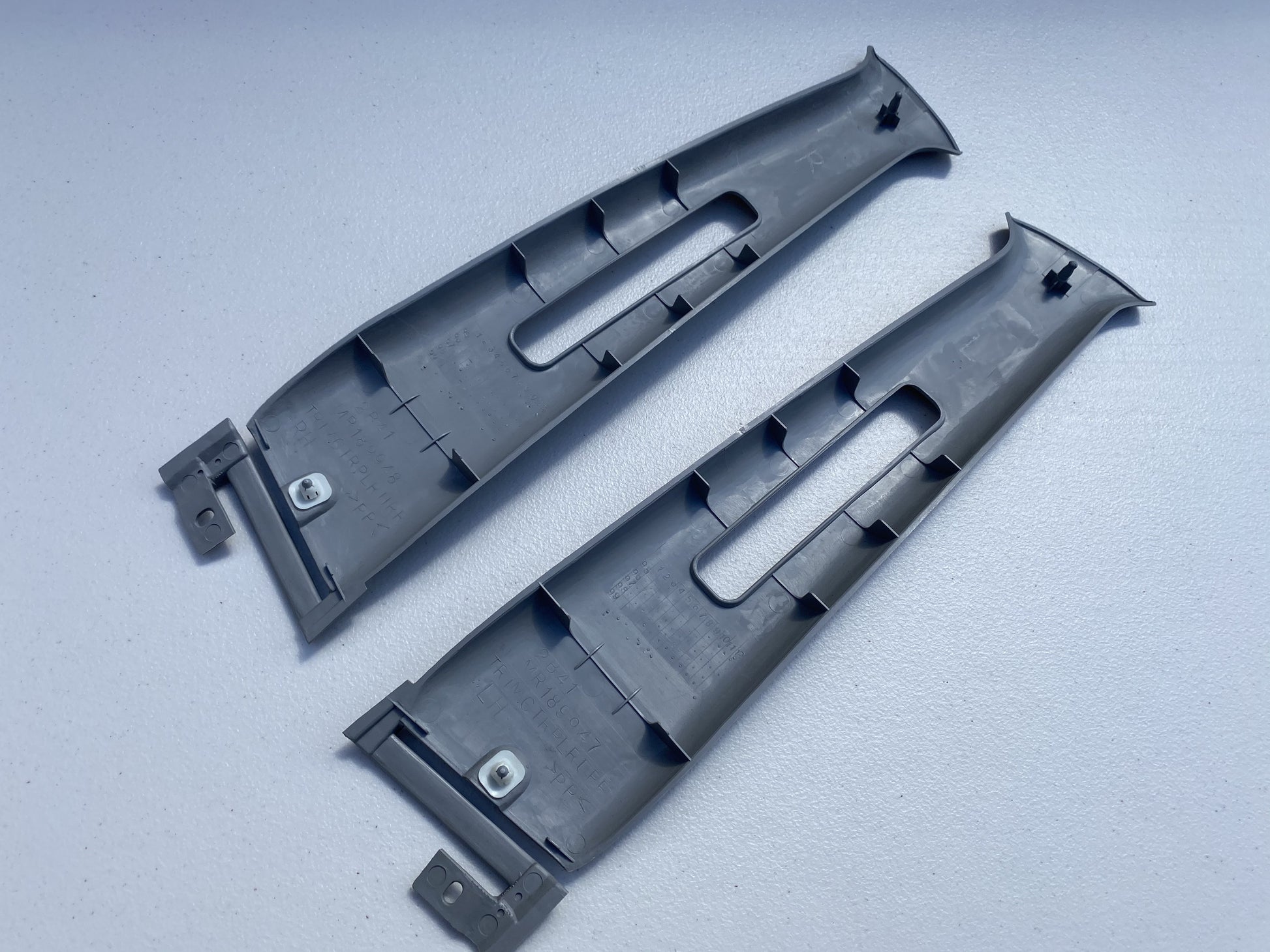 Genuine Mitsubishi Upper B-Pillar Trims (Pair) to suit Mitsubishi Lancer Evolution 4 / 5 / 6 / 6.5 - Vega Autosports