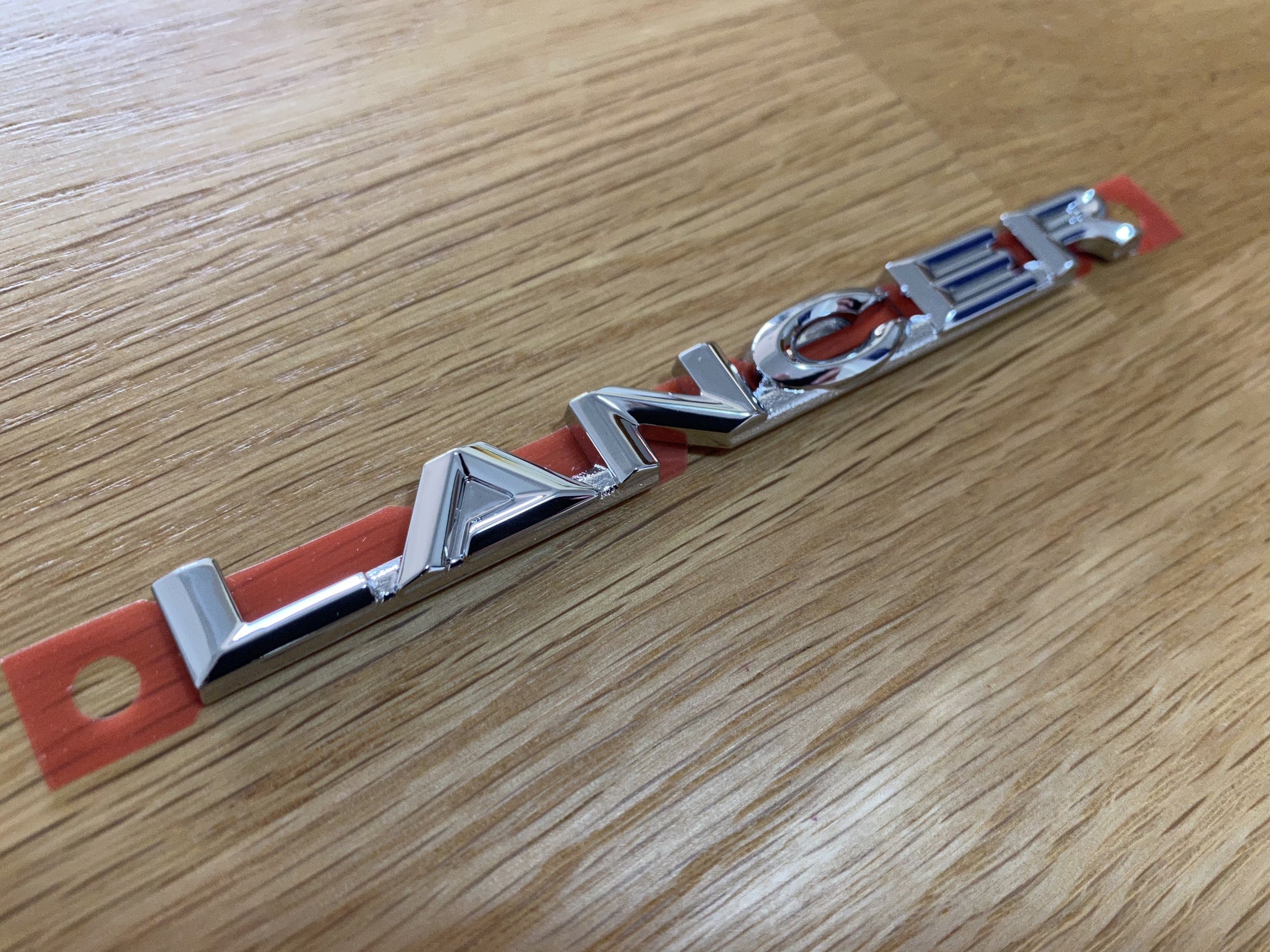 "Lancer" Silver Rear Decal to suit Mitsubishi Lancer Evolution 10 CZ4A - Vega Autosports