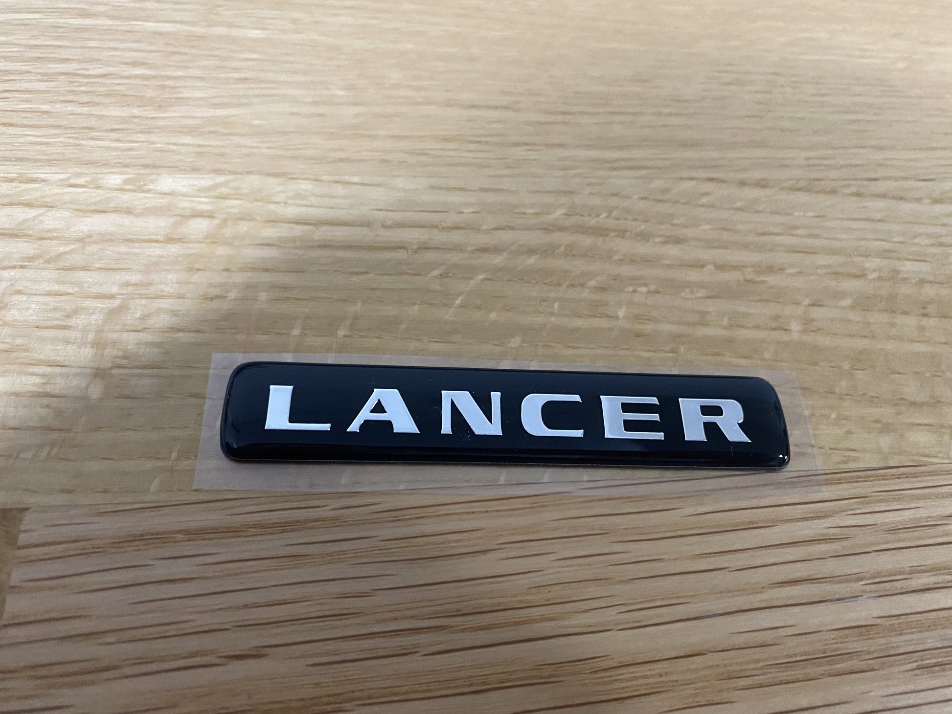 Rear 'Lancer' Boot Lid Emblem to suit Lancer Evolution 7 CT9A - Vega Autosports