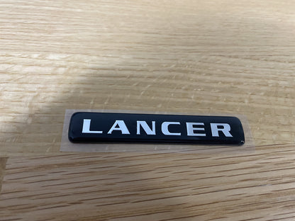 Rear 'Lancer' Boot Lid Emblem to suit Lancer Evolution 7 CT9A - Vega Autosports