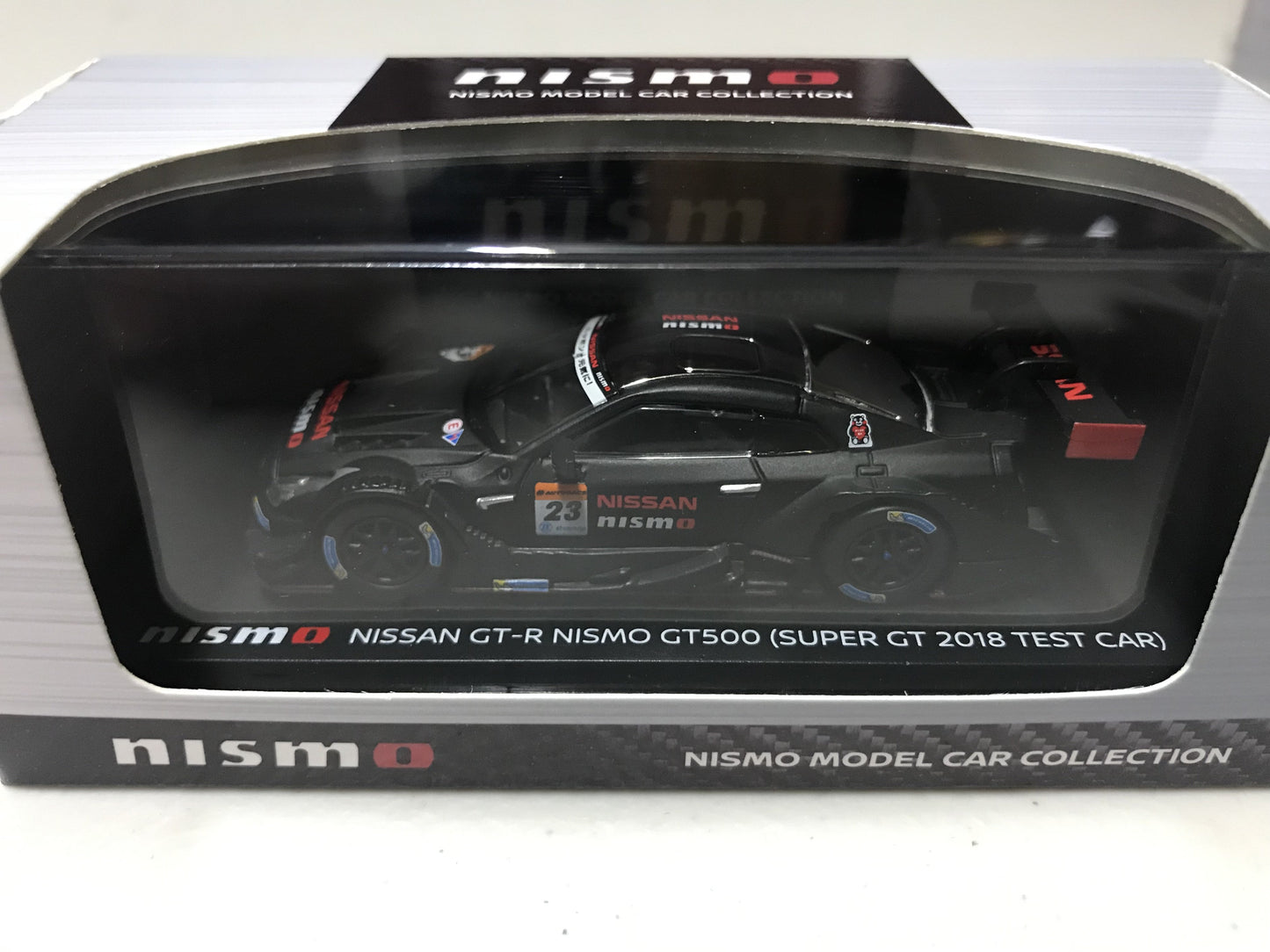 Genuine Nissan GT-R Nismo GT500 (Super GT 2018 Test Car) 1/64 Scale Model - Vega Autosports