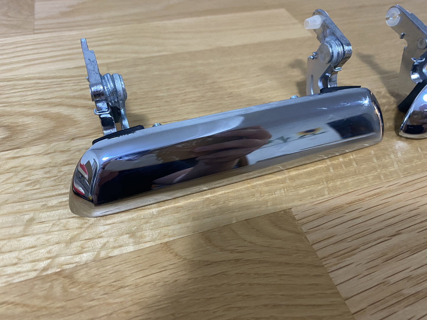 Door Handle Assembly Set (2-piece) Chrome, Outer to suit Datsun Fairlady 240Z 1970 - 1978 - Vega Autosports