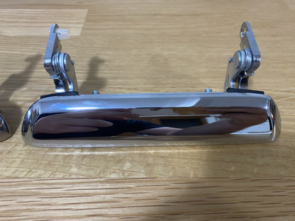 Door Handle Assembly Set (2-piece) Chrome, Outer to suit Datsun Fairlady 240Z 1970 - 1978 - Vega Autosports