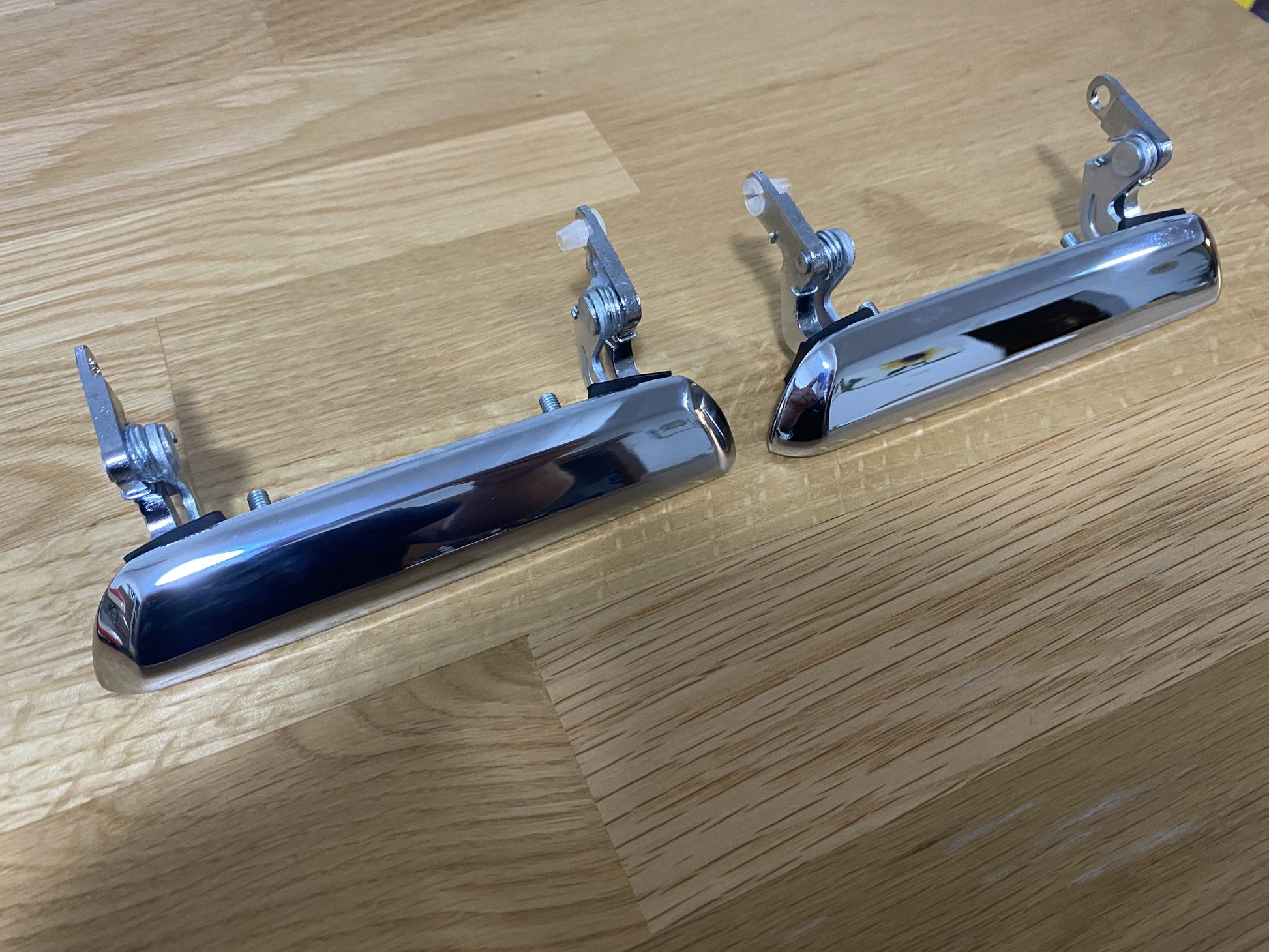 Door Handle Assembly Set (2-piece) Chrome, Outer to suit Datsun Fairlady 240Z 1970 - 1978 - Vega Autosports