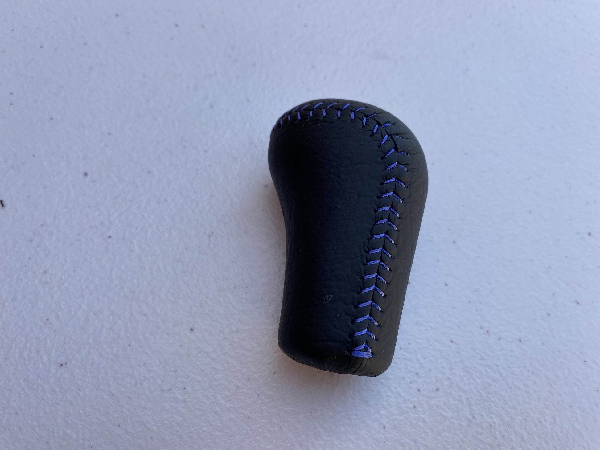 Genuine Mitsubishi Shift Knob (Blue Stitching) to suit Mitsubishi Lancer Evolution 5 / 6 GSR CP9A - Vega Autosports